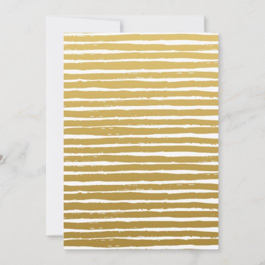 Lucky One First Birthday Invitation St Patty's Day Kaart (Achterkant)