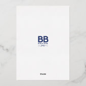 Lucky One First Birthday St Patrick's Folie Uitnodiging (Achterkant)