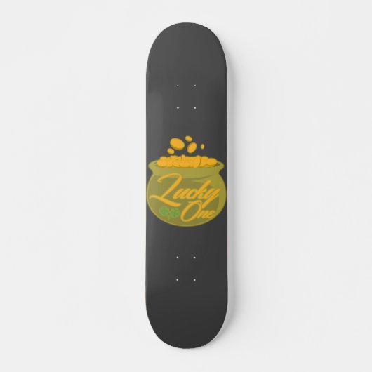 Lucky One Persoonlijk Skateboard (Voorkant)