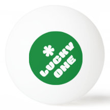 Lucky One Ping Pong Ball