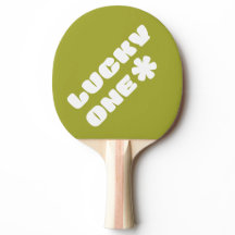 Lucky One Ping Pong Paddle - Groen
