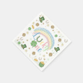 Lucky One Regenboog Verjaardags Servetten (Hoek)