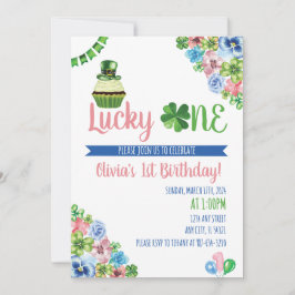 Lucky One Saint Patrick's Day 1e verjaardag Kaart