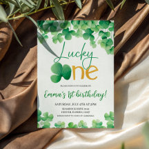 Lucky One Shamrock 1e verjaardag