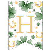 Lucky One Shamrock Eerste Verjaardag Banner (Tweede vlag)