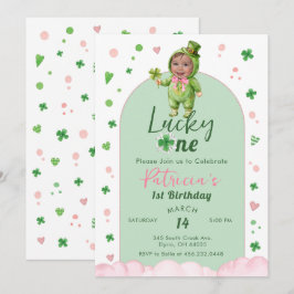 Lucky One St Patrick Birthday Photo Kaart