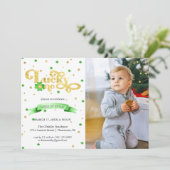 Lucky One | St. Patrick's Day 1e verjaardag (Staand voorkant)