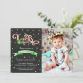 Lucky One | St. Patrick's Day 1e verjaardag (Staand voorkant)