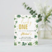 Lucky One | St. Patrick's Day 1e verjaardag Kaart (Staand voorkant)