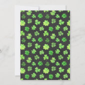 Lucky One | St. Patrick's Day 1e verjaardag Kaart (Achterkant)