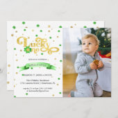 Lucky One | St. Patrick's Day 1st Birthday (Voorkant / Achterkant)