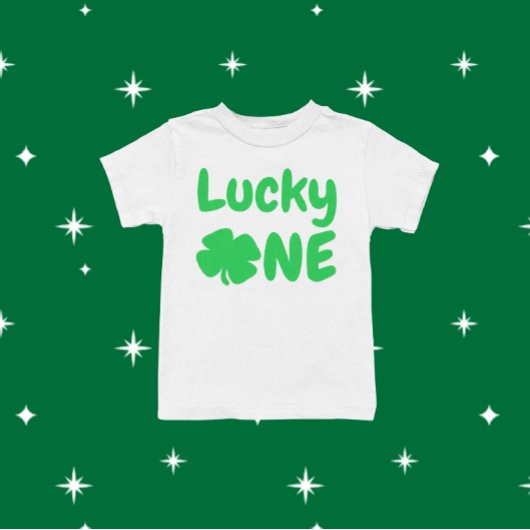 Lucky One St Patrick's Day 1st Birthday