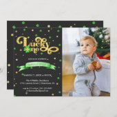 Lucky One | St. Patrick's Day 1st Birthday (Voorkant / Achterkant)