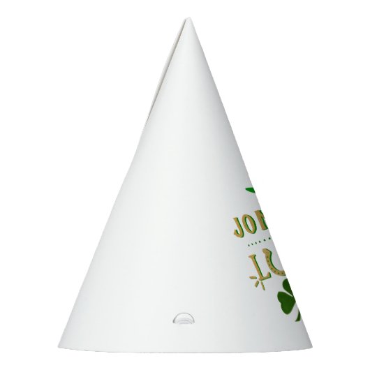 Lucky One St. Patrick's Day 1st Birthday Feesthoedjes (Links)