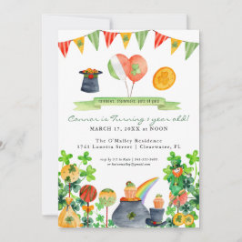 Lucky One | St. Patrick's Day 1st Birthday Kaart