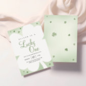 Lucky One St. Patrick's Day 1st Birthday Kaart