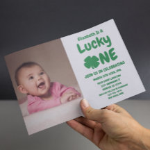 Lucky One St Patrick's Day 1st Birthday