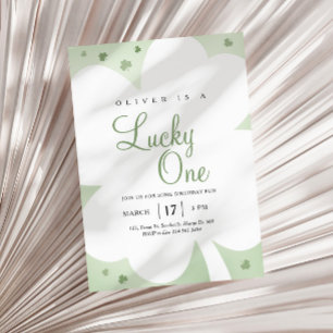 Lucky One St. Patrick's Day 1st Birthday Kaart