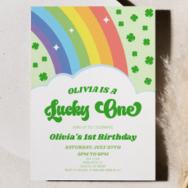 Lucky One St. Patrick's Day 1ste verjaardag Kaart
