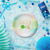 Lucky One St. Patricks Day Birthday Papieren Bordje (Feest)