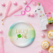 Lucky One St. Patricks Day Birthday Papieren Bordje (Feest)