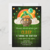 Lucky One St. Patrick's Day Boy First Birthday Kaart (Voorkant)