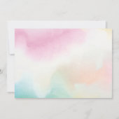 Lucky One St. Patrick's Day Girl 1st Birthday Kaart (Achterkant)