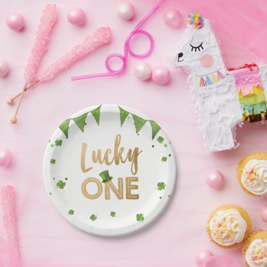 Lucky One St Patrick's Day Paper Bord Clover Boy (Feest)