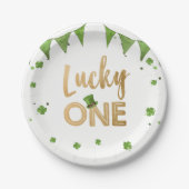 Lucky One St Patrick's Day Paper Bord Clover Boy (Voorkant)