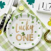 Lucky One St Patrick's Day Paper Bord Clover Boy