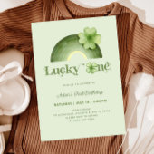 Lucky One St. Patrick's Day Regenboog 1e Verjaarda Kaart