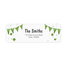 Lucky One St Patrick's Day Return Address Labels