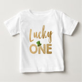 Lucky One St Patrick's Day T-Shirt Toddler Baby (Voorkant)