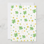 Lucky One St. Patrick's Day Uitnodiging (Achterkant)