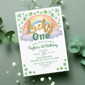 Lucky One St Patricks Kinder 1e Verjaardag Kaart