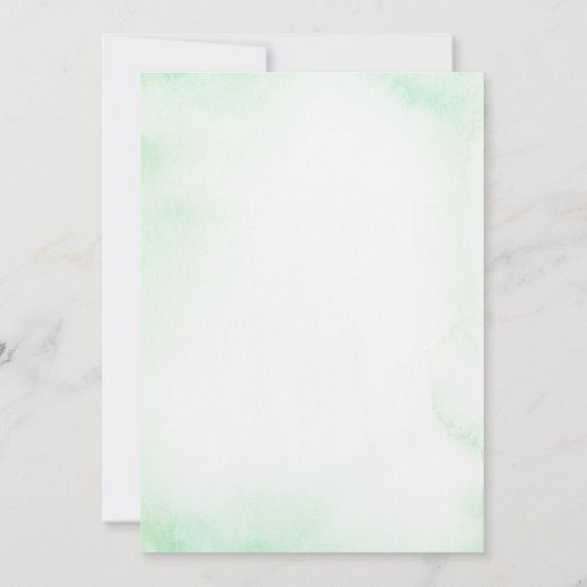 Lucky One St Patricks Verjaardag Kaart (Achterkant)