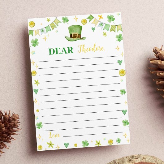 Lucky One Time Capsule Note Bericht Kaart