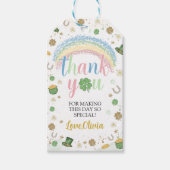Lucky One Verjaardag Bedankje Favor Tag Cadeaulabel (Voorkant)