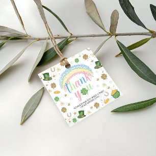 Lucky One Verjaardag Bedankkaartje Bedankjes Labels