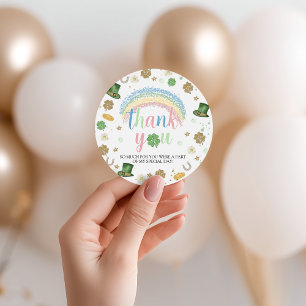 Lucky One Verjaardag Bedankkaartje Bedankjes Labels