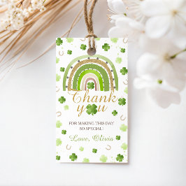 Lucky One Verjaardag Bedankt Tags Cadeaulabel