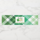 Lucky One Verjaardag Waterfles Label - Aangepast Waterfles Etiket (Enkel label)