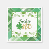 Lucky One Verjaardags Servet (Voorkant)