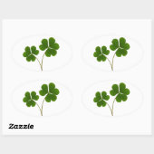 Lucky Ovale Sticker (Vel)