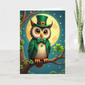 Lucky Owl Festive Fun Card Kaart (Voorkant)