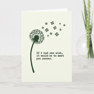 Lucky Paardenbloem Wenskaart Kaart