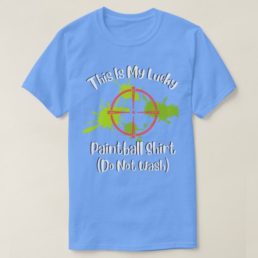 Lucky Paintball T-shirt (Design voorkant)