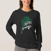 Lucky Painter Shamrock C St Patricks Day T-shirt (Voorkant)