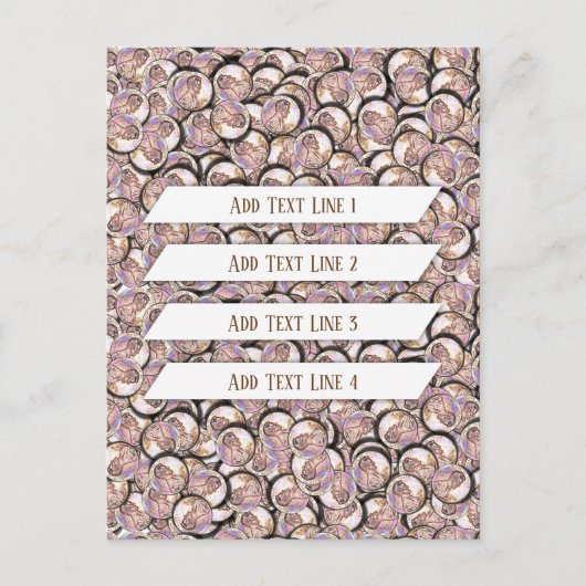 Lucky Pennies Briefkaart (Voorkant)