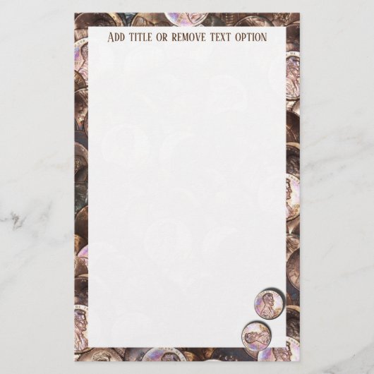 Lucky Pennies Briefpapier (Voorkant)